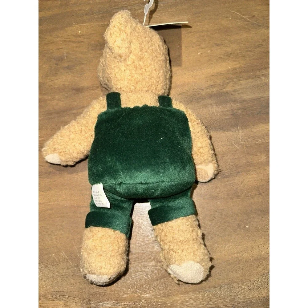Vintage Hallmark Kiss Kiss Mistletoe Bear Teddy bear & Snowflake W/ Tag